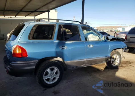 2003 Hyundai Santa Fe Gls z USA, uszkodzony, nr VIN KM8SC13E43U545625